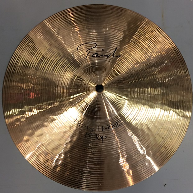 Paiste 13" Signature Heavy HiHat Top 4003513 Reverb