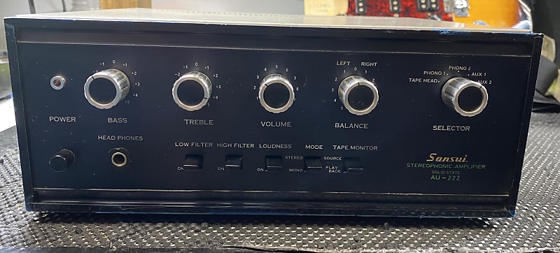 Sansui AU-222 - Stereophonic Amplifier image 1