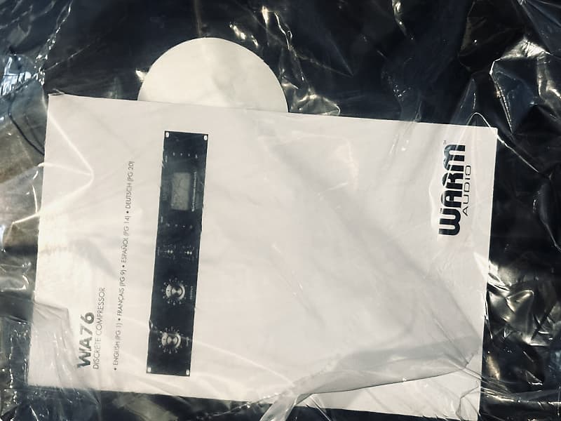 Warm Audio WA76 Limiting Amplifier | Reverb Warm Audio WA76 Limiting Amplifier | Reverb
