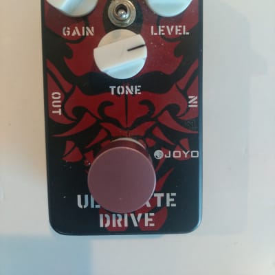 Joyo Ultimate Drive - Overdrive Pedal - Black and Red image 1