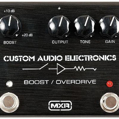 Reverb.com listing, price, conditions, and images for custom-audio-electronics-mxr-cae-boost-overdrive