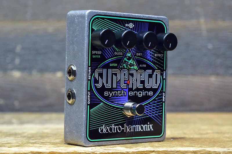 Electro-Harmonix Superego Synth Engine Polyphonic Synth Engine Effect Pedal