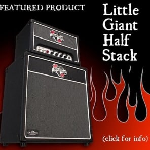 Blackheart Little Giant 5 Guitar Amplifier Head And BH112 Speaker Cabinet Half-Stack image 18