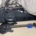 Sterling Ray34HH StingRay sting ray 4-String Bass with Gig Bag Stealth Black