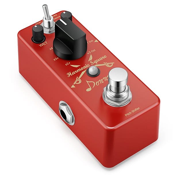Donner Octave Guitar Pedal Red Reverb