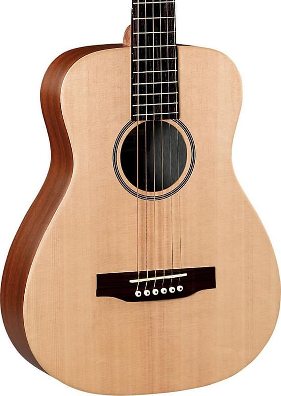Martin LX1 Natural Acoustic Guitar with Gig Bag image 1