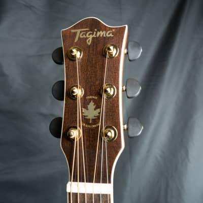 Tagima Fernie Baby Canada series natural 3/4 scale travel or student guitar, very nice quality. image 10