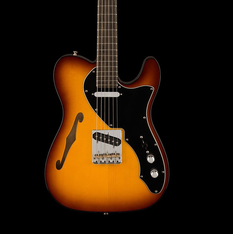 Fender Suona Telecaster Thinline, Ebony Fingerboard - Violin Burst