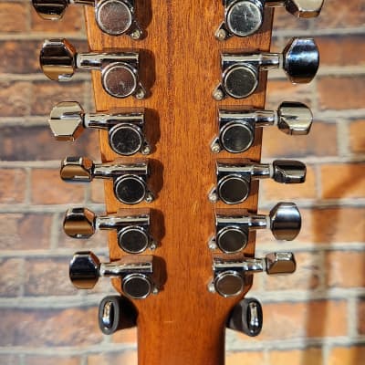 Fender DG-14S/12 12-String Acoustic Guitar Natural w/ Dean Markley Promag Plus Pickup image 3
