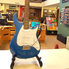 Peavey Raptor Custom SSS Electric Guitar Gulfcoast Blue w/ Rosewood Fretboard