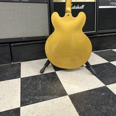 Epiphone ES-335 Traditional Pro Inspired by Gibson 2021 - Present - Metallic Gold image 10