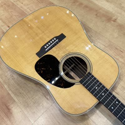 Martin Standard Series D-28 Acoustic Guitar Natural Gloss SN: 2829496 image 6