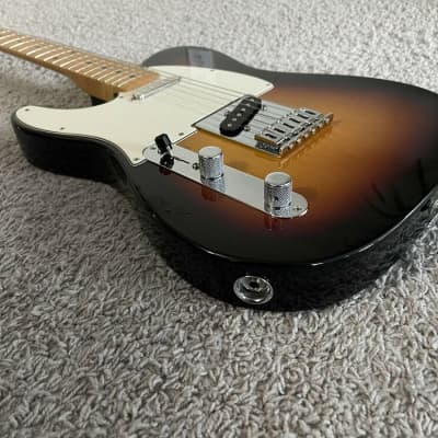 Fender Standard Telecaster 2010 Sunburst MIM Lefty Left-Handed Maple Neck Guitar image 4
