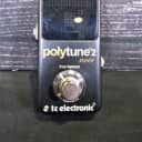 TC Electronic Polytune 2 Noir Guitar Tuner Pedal