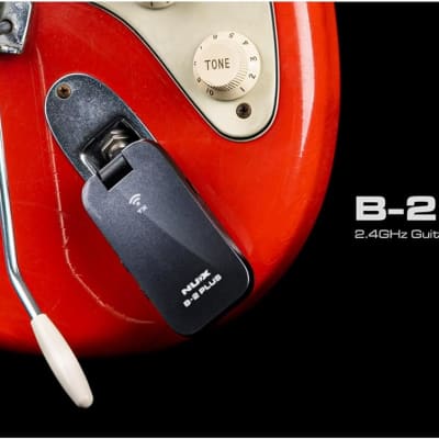 NuX B-2 PLUS Wireless Guitar System 2.4GHz Microphone with 60-Feet Line-of-Sight image 7