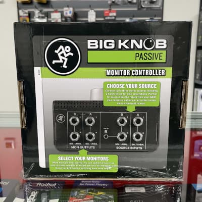 Mackie Big Knob Passive Monitor Controller - Black image 2