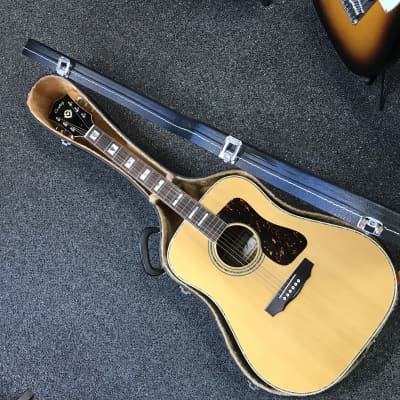 Cortez model JG-6700 vintage acoustic guitar made in Japan 1970s excellent-mint condition with original hard case for sale