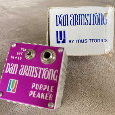 Dan Armstrong Purple Peaker mid-1970's-Original owner image 11
