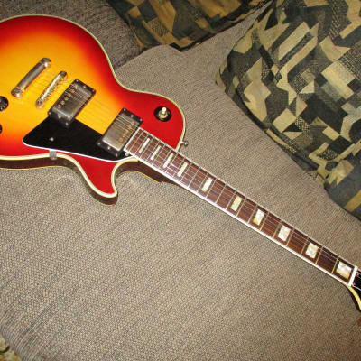 Hohner HG-430 LP Cst. type cherry sunburst ca. 1970s | Reverb