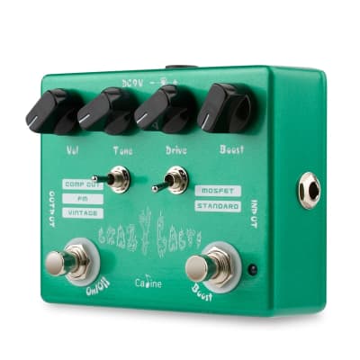 Caline CP-20 Crazy Cacti Overdrive Guitar Pedal image 2