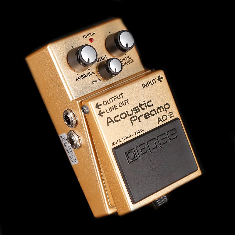 Boss AD-2 Acoustic Preamp Pedal | Reverb