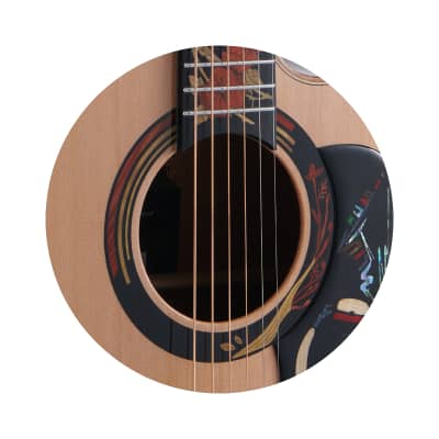 Merida Extrema Autumn cutaway solid Spruce Top Acoustic guitar (Optional pickups can be added) image 5