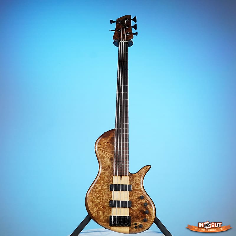 Elrick Platinum Series Single-Cut e-volution 5-String Bass