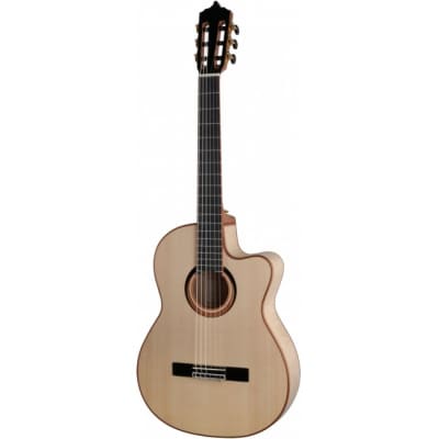 ARTESANO Nuevo Rubio Cut Concert Elektro-Akustik-Gitarre for sale