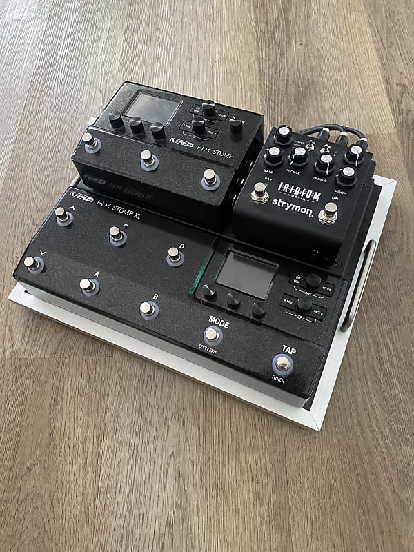 Complete Pedalboard // ProWiring // (2x) HX Stomp, Iridium & Reverb