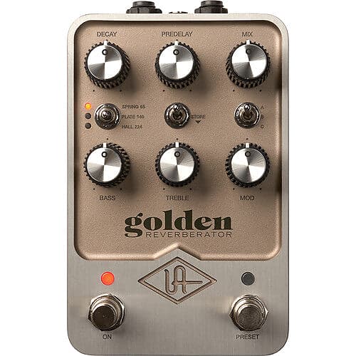 ギター UAFX Universal Audio Golden Reverberator Universal Audio Golden Reverberator | Reverb Canada