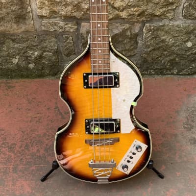 1980 Fantom Swinging Bass Matsumoku Japan Jazz Bass MIJ (Sunburst) | Reverb