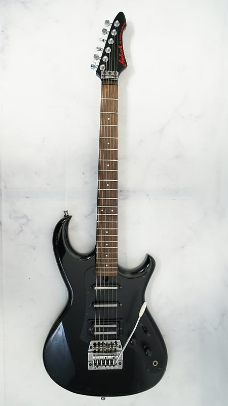 ARIA PRO II 2 RS KNIGHT WARRIOR Electric Guitar Black Japan