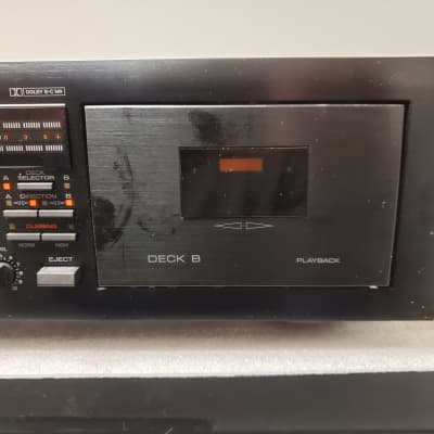 Yamaha KX-W262 dual auto-reverse cassette deck image 4