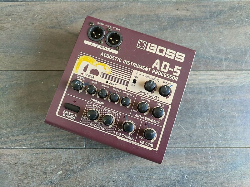 Boss AD-5 Acoustic Instrument Processor