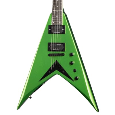 Kramer Dave Mustaine Signature Vanguard Rust in Peace Guitar w/ Seymour Duncan Pickups - Alien Tech Green for sale