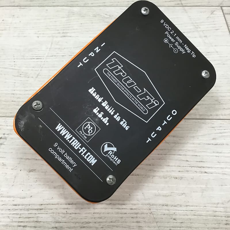 USA Tru-Fi Rangemaster Treble Booster Guitar Effect - Orange USA Tru-Fi Rangemaster Treble Booster Guitar Effect - Orange