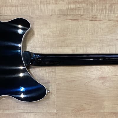 Rickenbacker 360/12 12-string Electric Guitar 21-Fret Version JetGlo (Black) image 3