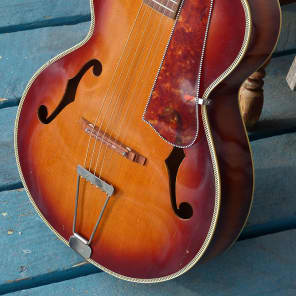 1941 Kay-made Silvertone Crest Archtop Guitar image 10
