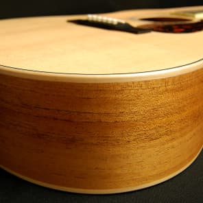 New! Larrivee L-02 Mahogany Sloped Shoulder Acoustic Guitar w/ OHSC image 6