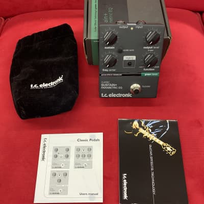 TC Electronic Classic Sustain + Parametric EQ Pedal for sale