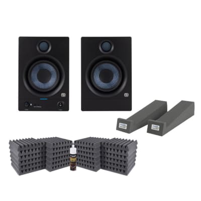 Presonus Eris 5BT Studio Monitors and Pluto-1 Room Kit Bundle