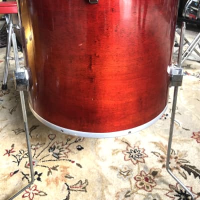 Ludwig 16x16" Melodic floor Tom From the 80’s Thermogloss Very Good shape image 3