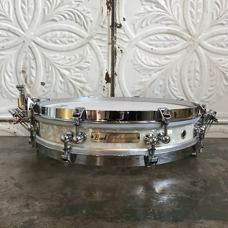 Pearl Philharmonic Brass Snare Drum - 6.5-inch x 14-inch, Black Nickel