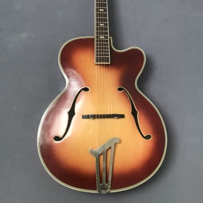 Musima archtop guitar 50s - all solid - vintage German image 19