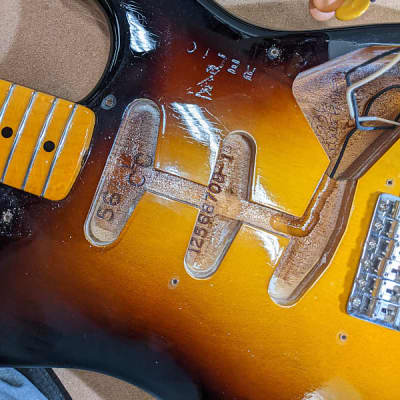 2021 Fender Custom ‘56 Shop Stratocaster Lush Closet Classic 2 Color Sunburst image 18