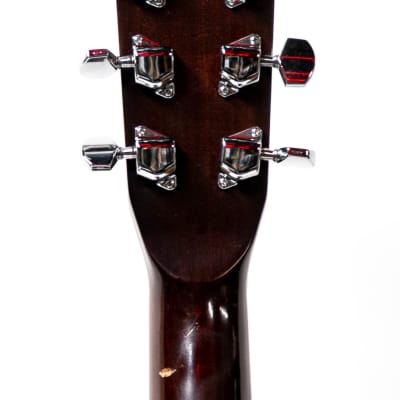 Vintage Morris W-15 Acoustic Guitar with Hardshell Case - Natural image 4