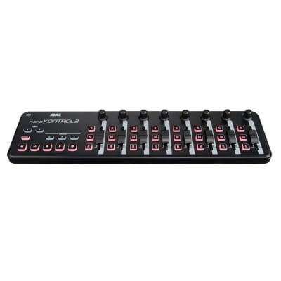 Korg nanoKONTROL2 USB MIDI Controller Black image 1