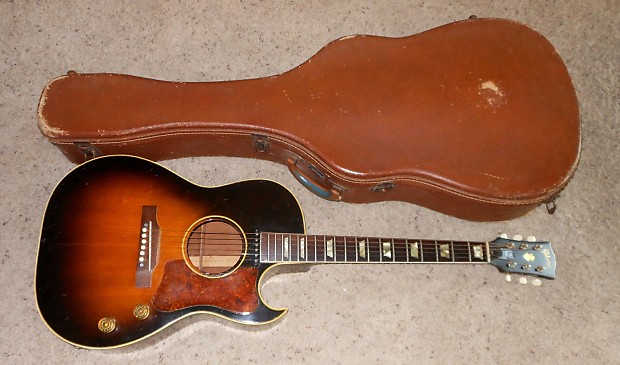 ＧＩＢＳＯＮ ＣＦ－１００Ｅ １９５３年製 - 弦楽器、ギター