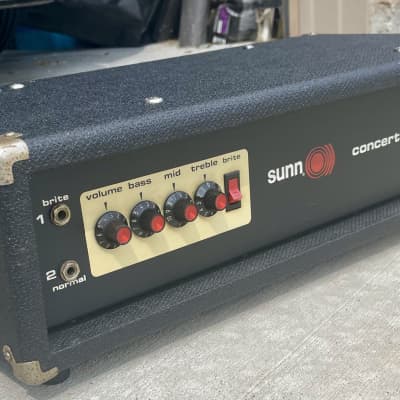 sunn concert bass ベース用アンプ Used Sunn CONCERT BASS Bass Amps Bass Amps