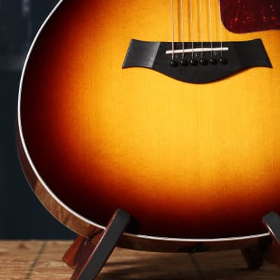 Taylor 214ce-SB-DLX Sunburst Deluxe Grand Auditorium Acoustic Electric Guitar image 4